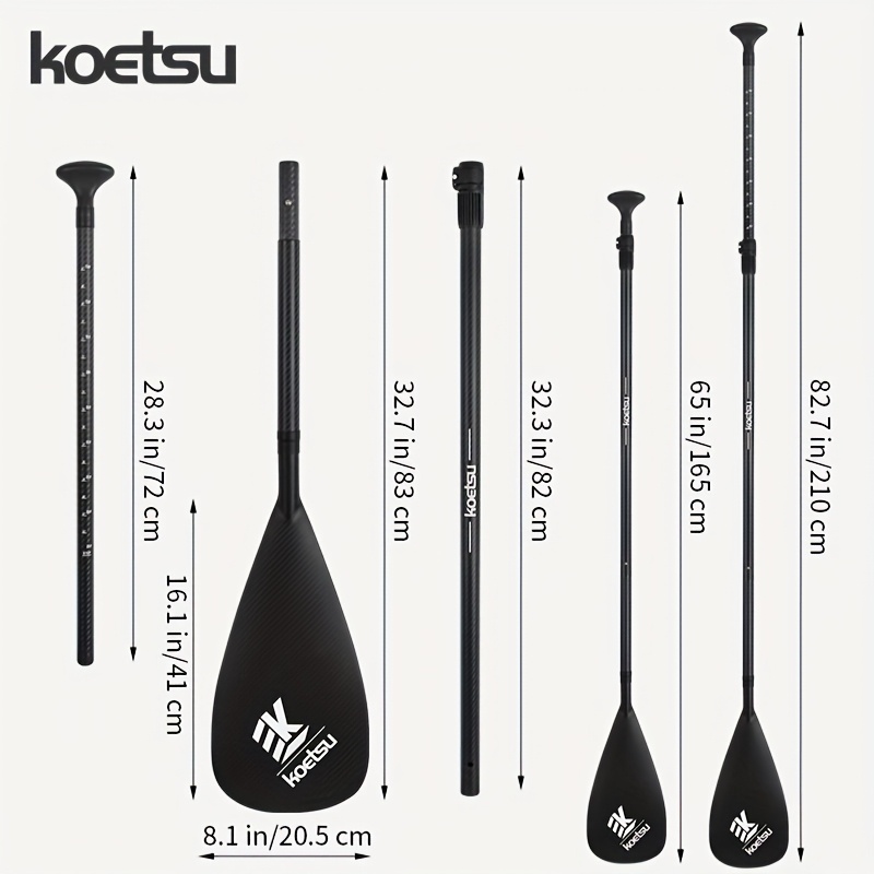 KOETSU Twill Carbon Paddle - 3 – Kayak Paddle Carbon Bewertung und Preis