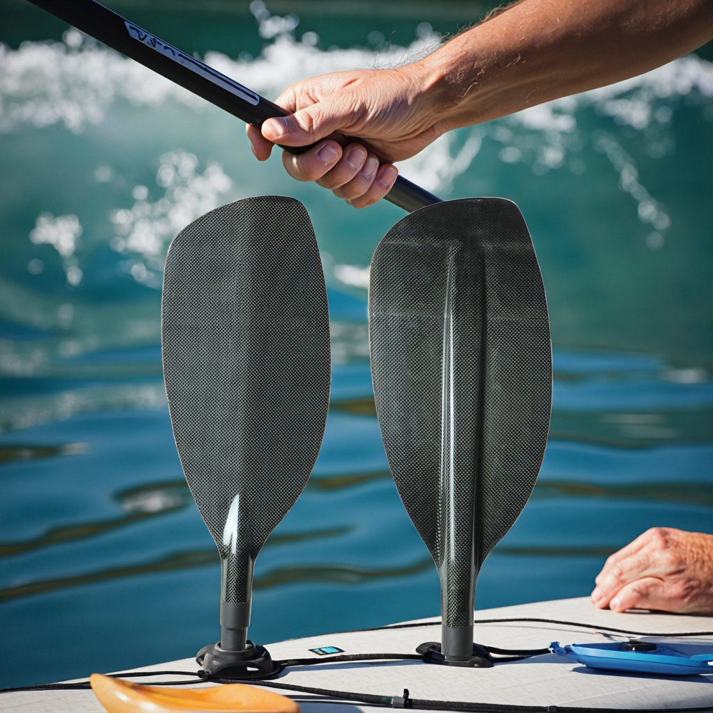 Hot Selling YAK Outdoors Logo  – Kayak Paddle Carbon Bewertung und Preis